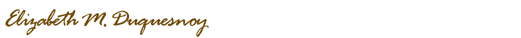 Elizabeth M. Duquesnoy